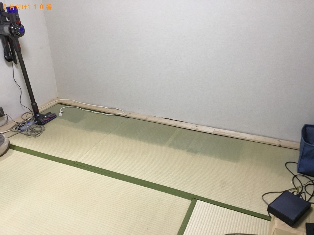 【徳島市】二人用ダイニングテーブル、ラック、テーブル等の回収