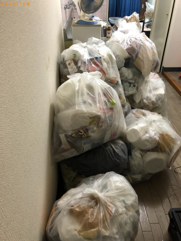 【徳島市】プラスチックごみ、毛布、一般ごみ等の回収・処分ご依頼
