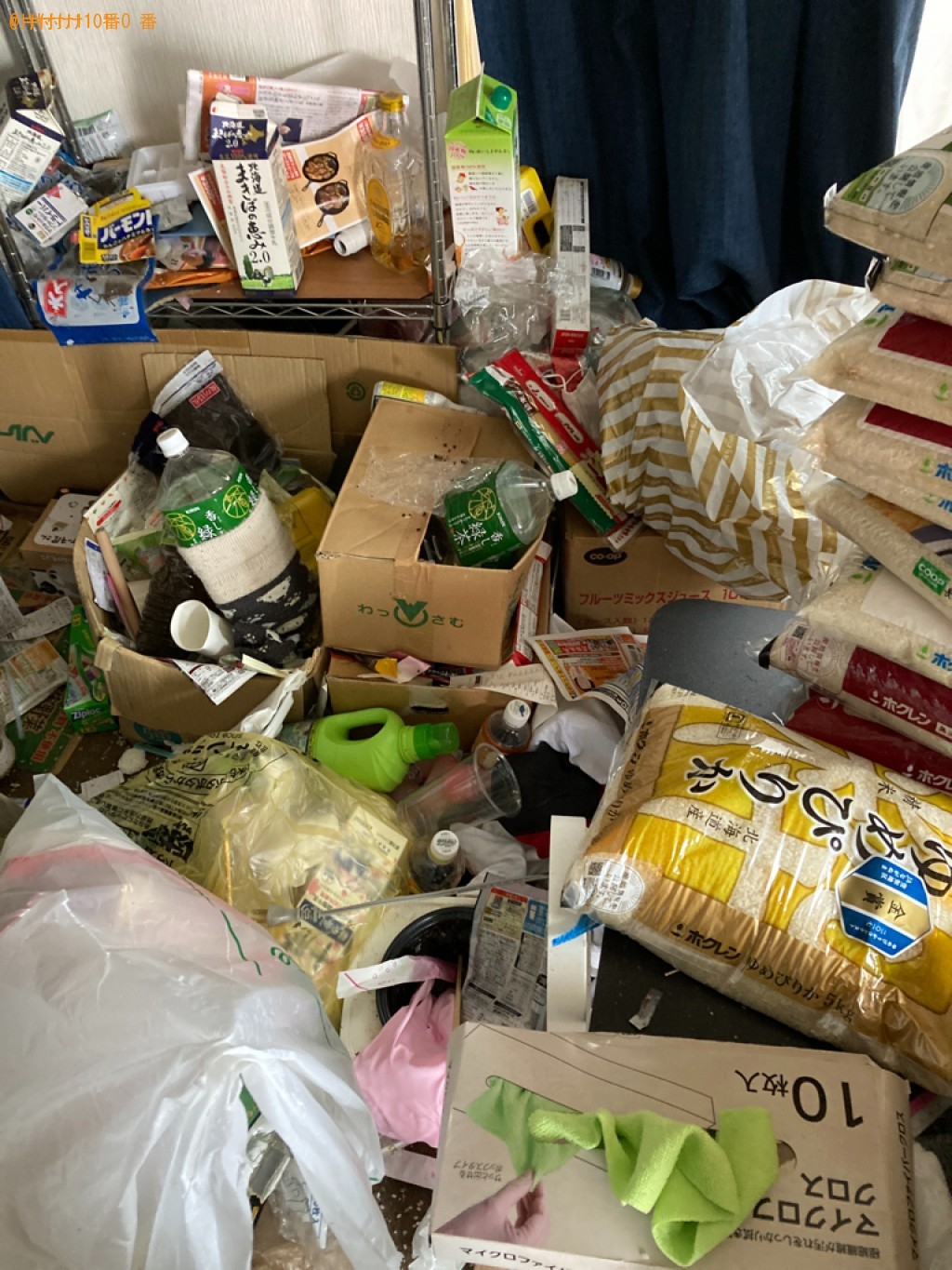 【徳島市】大量の一般ごみ等の回収・処分ご依頼　お客様の声