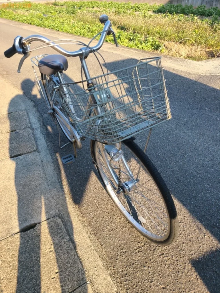 【徳島市南島田町】自転車の回収・処分ご依頼　お客様の声
