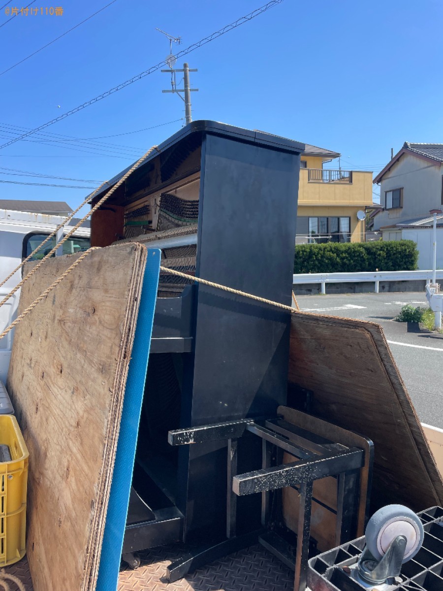 アップライトピアノの回収・処分ご依頼　お客様の声