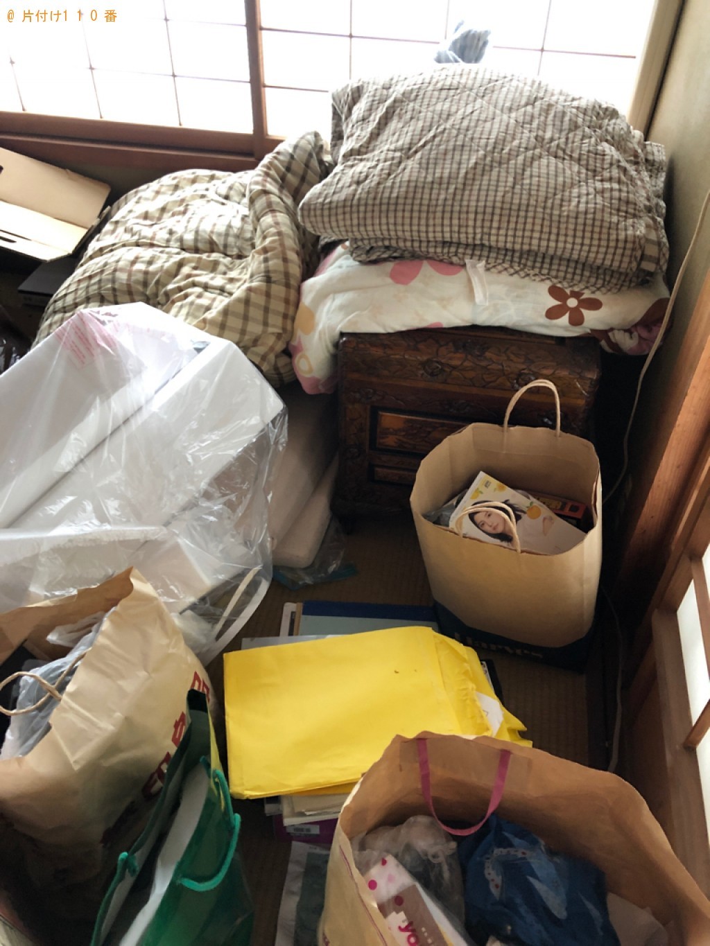 【阿南市新野町】布団、家具、一般ごみ等の回収・処分ご依頼