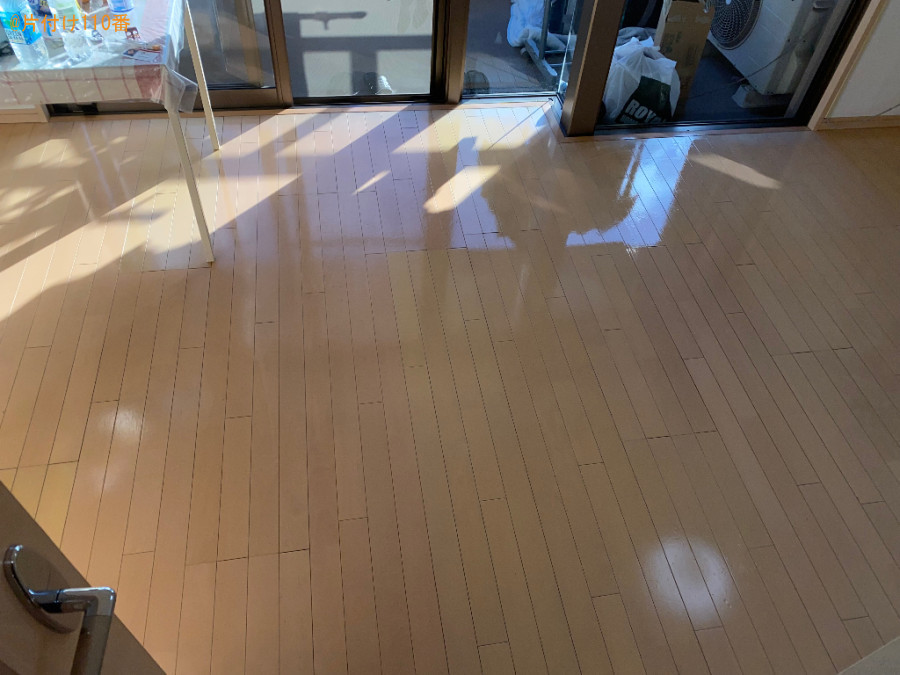 フローリングのクリーニングご依頼　お客様の声