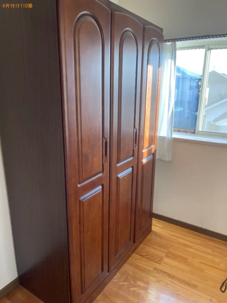 婚礼タンス、学習机の回収・処分ご依頼 お客様の声