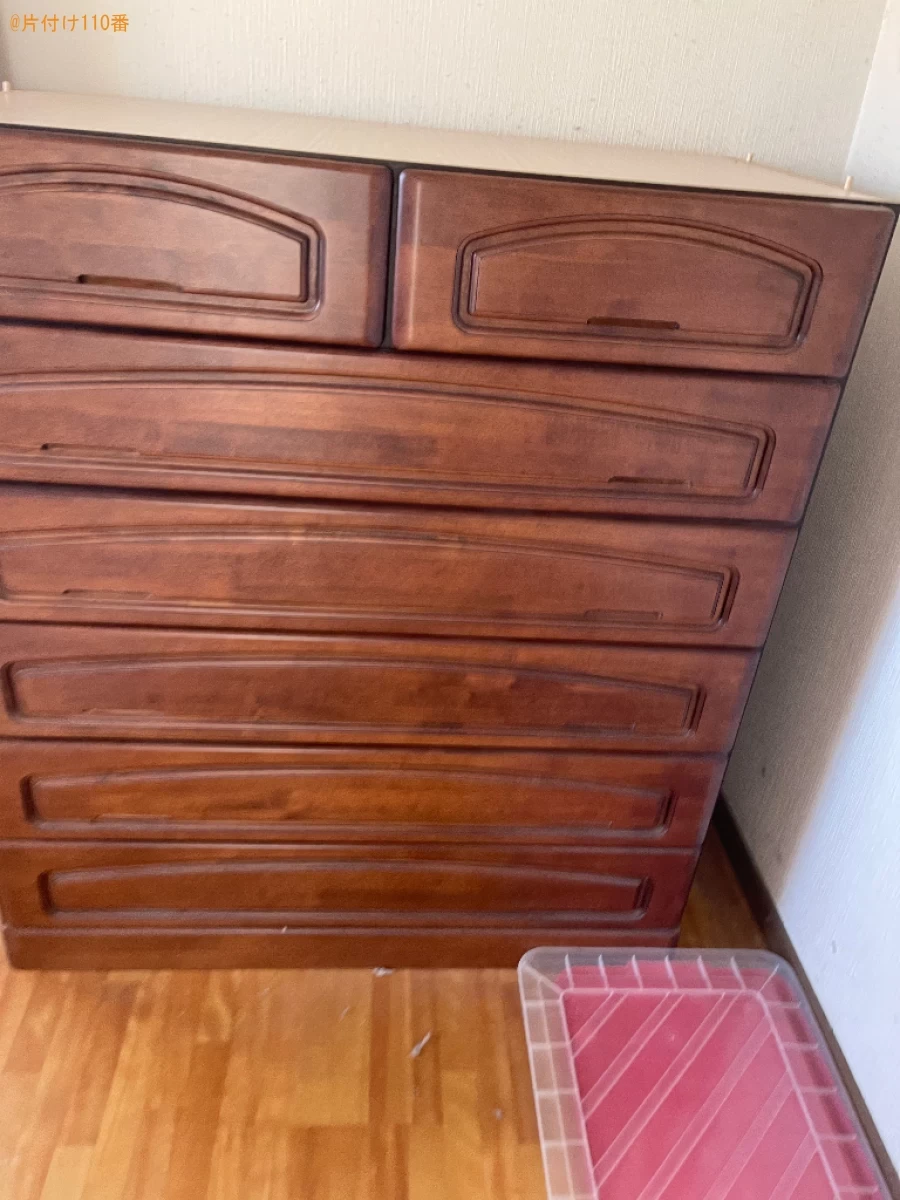 婚礼タンス、学習机の回収・処分ご依頼 お客様の声