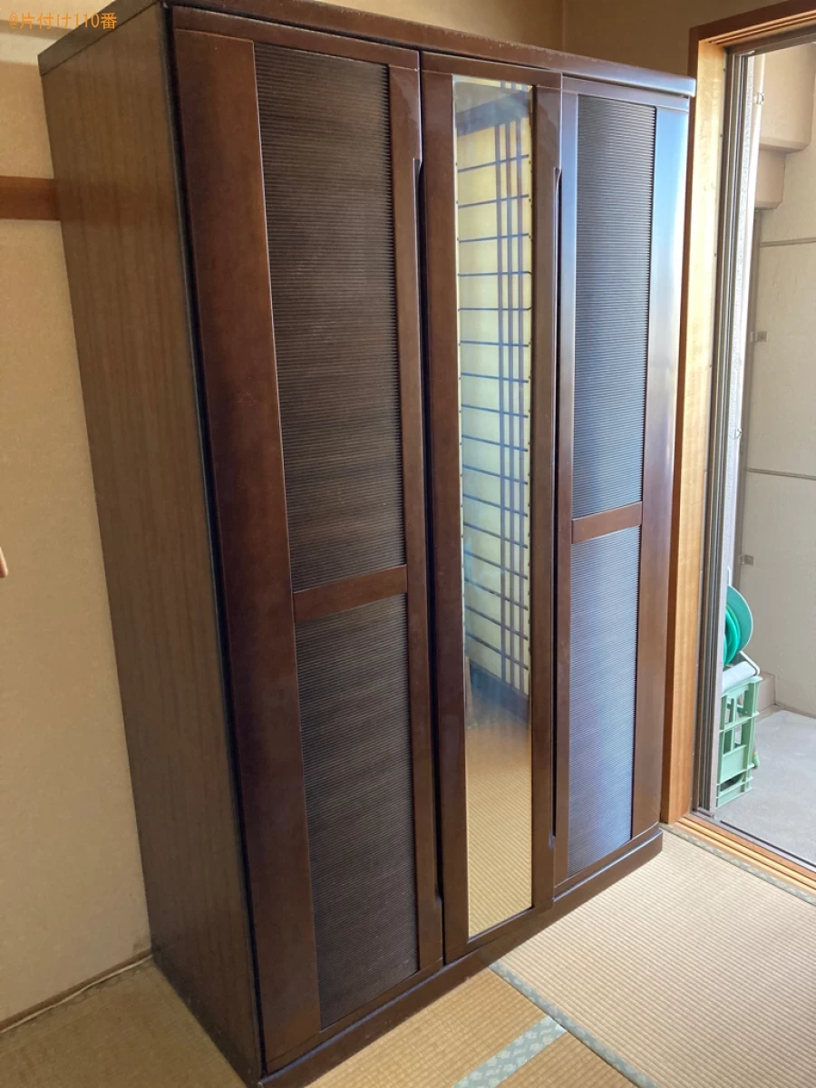 タンス、本棚、食器棚等の回収・処分ご依頼　お客様の声