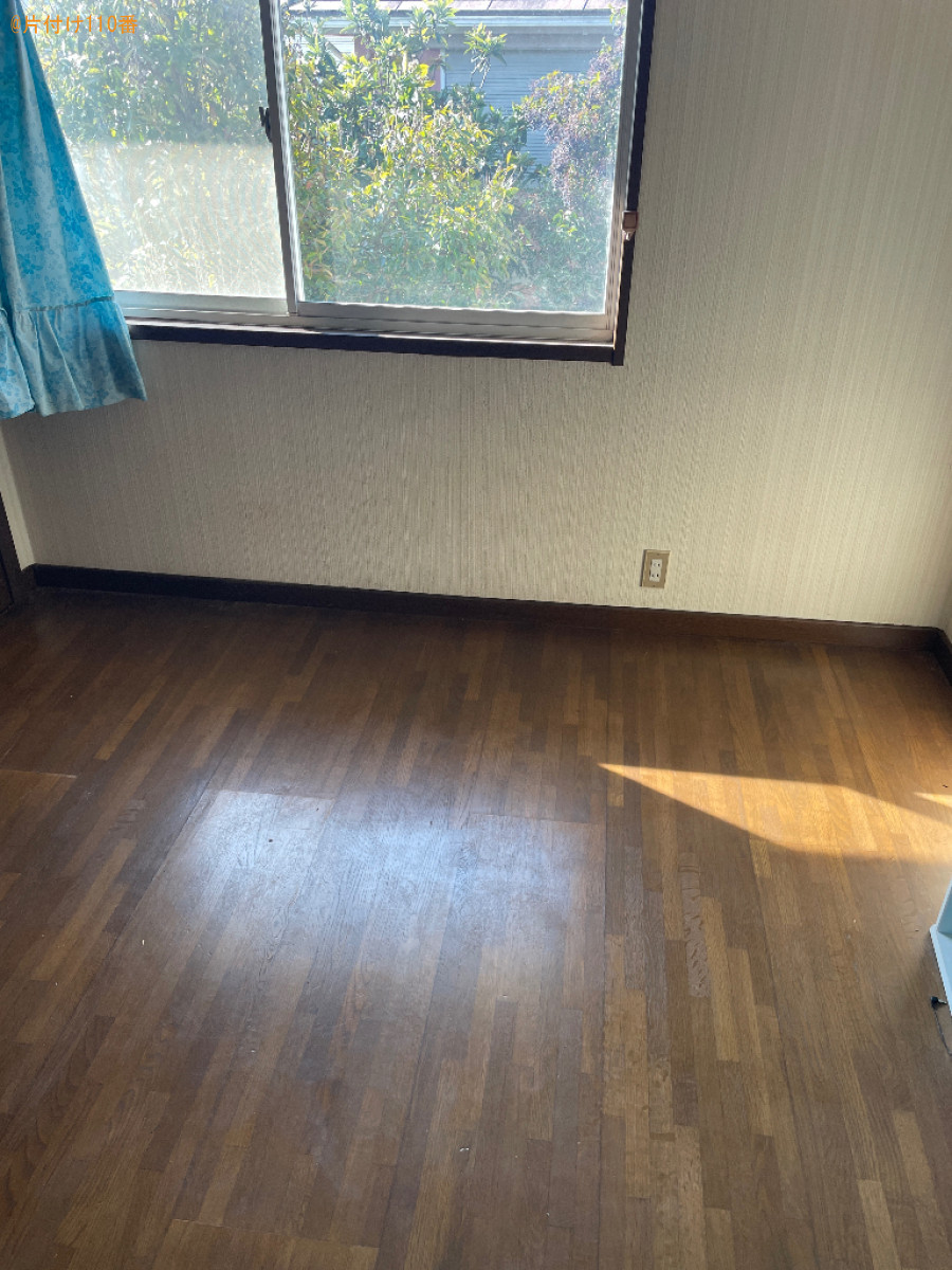 マットレス付きシングルベッドの回収・処分ご依頼 お客様の声